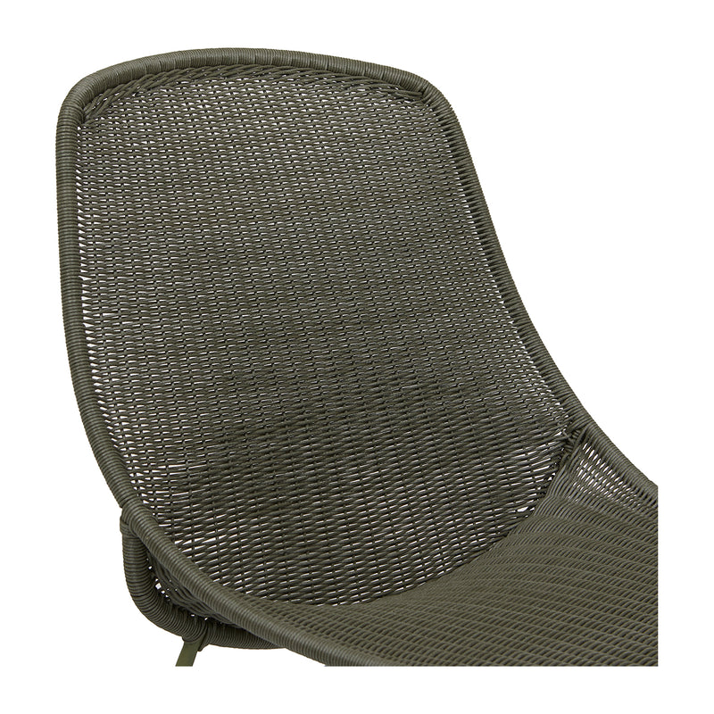 Granada Scoop Closed Weave Dining Chair