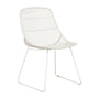 Granada Scoop Dining Chair - Chalk / White