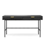 Marco Modern Ripple Desk - Black Oak