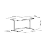 STA NE02 Stand Up Desk (Large)