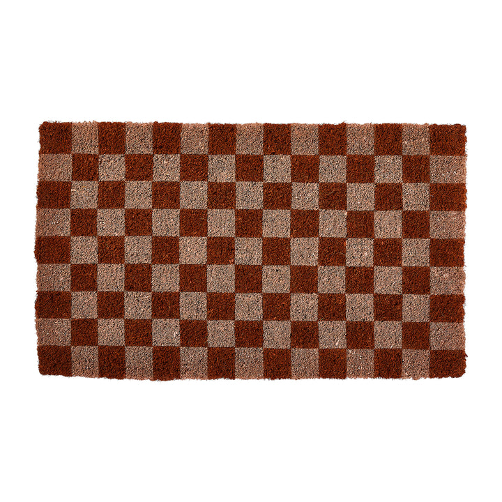 Checkers Door Mat