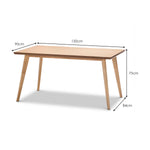 Reese Rectangle Dining Table (150cm)