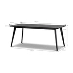 Reese Rectangular Dining Table (180cm)