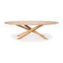 Mikado Oval Dining Table - Oak / 267cm