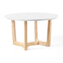 Victor Marble Dining Table - White