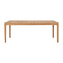 Bok Rectangle Outdoor Dining Table - Teak / 200cm