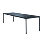 Four Rectangular Outdoor Table - Black / 270cm