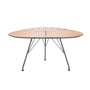 Leaf Bamboo Outdoor Table - Bamboo / Dark Grey