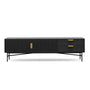 Marco Modern Ripple Entertainment Unit - Black Oak