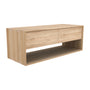 Nordic Entertainment Unit - Oak / 120cm