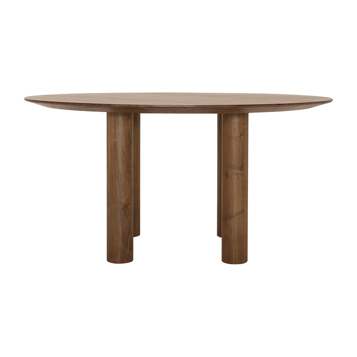 Earth Round Dining Table (Walnut, 150cm Diameter)