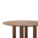 Earth Round Dining Table (Walnut, 150cm Diameter)