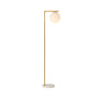 Remi Floor Lamp - Satin Brass
