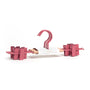 Clip Hangers (Set of 5) - Berry