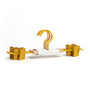 Clip Hangers (Set of 5) - Mustard