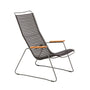 Click Outdoor Lounge Chair - Black