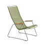 Click Outdoor Lounge Chair - Olive Green