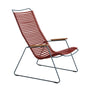 Click Outdoor Lounge Chair - Paprika