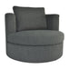 Bergman Boucle Swivel Lounge Chair