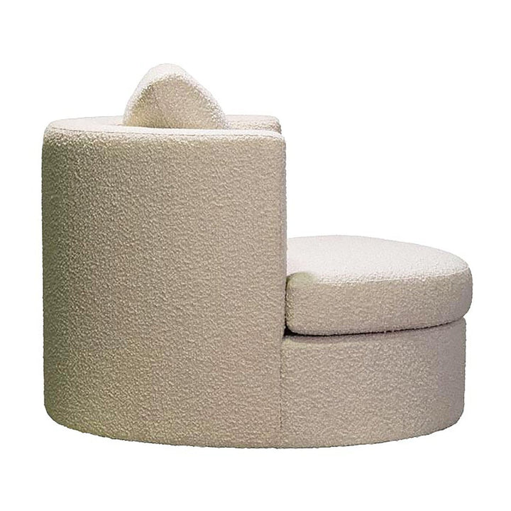 Bergman Boucle Swivel Lounge Chair