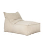 Boucle Bean Bag Lounger - Vanilla Cream