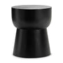 Eggcup Mindi Wood Stool - Black