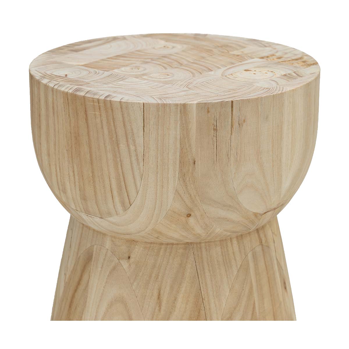 Wood stool deals bedside table