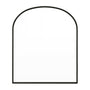 Bella Arch Mirror (55 x 65) - Black Gloss