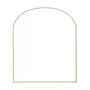 Bella Arch Mirror (55 x 65) - Silver