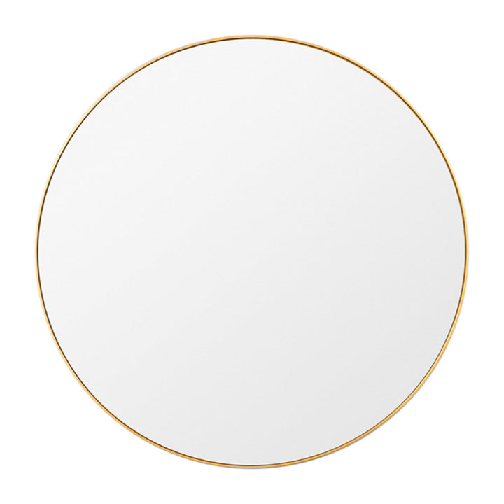 Bjorn Round Mirror (Brass)