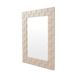 Checked Mirror (Sand)