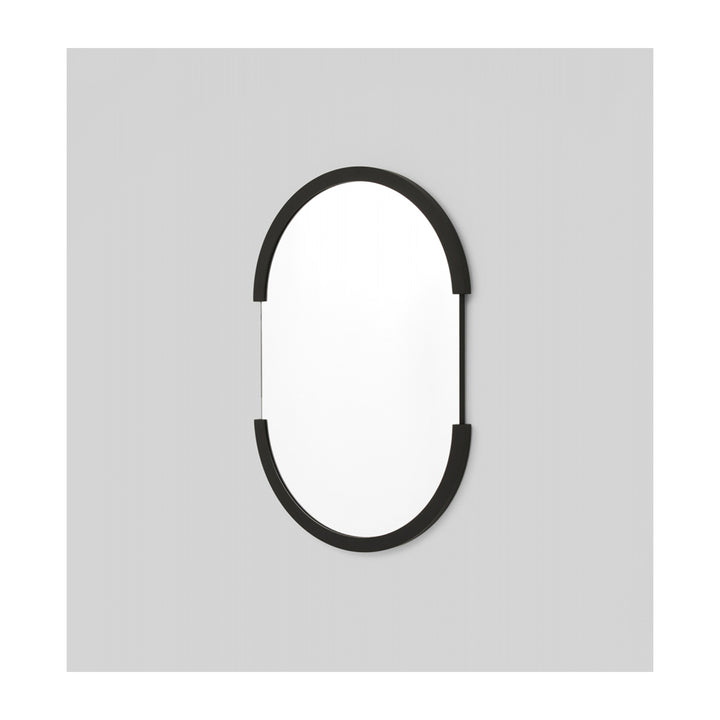 Dawn Oval Mirror (Black)