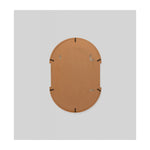 Dawn Oval Mirror (Brass)