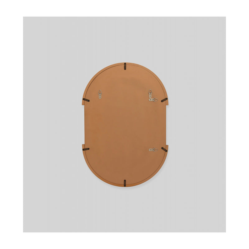 Dawn Oval Mirror (Brass)