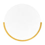 Dawn Round Mirror (Brass) - 81.5 x 83cm