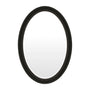 Iona Oval Mirror (80 x 115) - Black