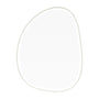 Pebble Mirror (55 x 70cm) - Bright White