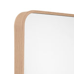 Simplicity Curve Standing Mirror (Oak)