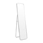 Simplicity Curve Standing Mirror (35 x 152cm) - Silver