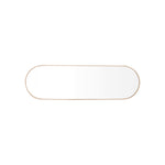 Simplicity Oval Mirror (Oak)