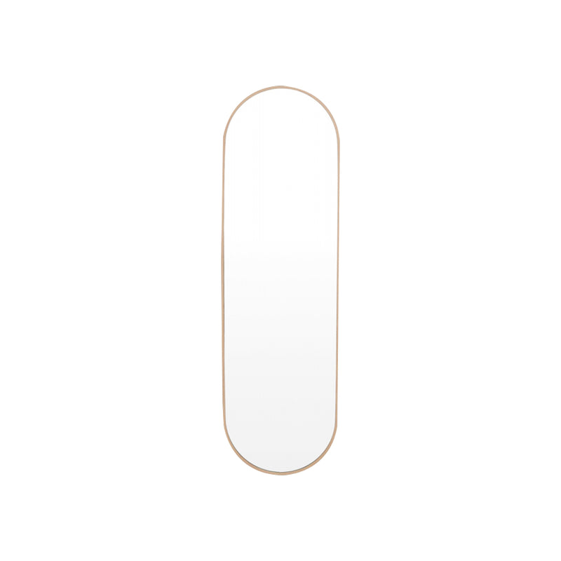 Simplicity Oval Mirror (Oak)