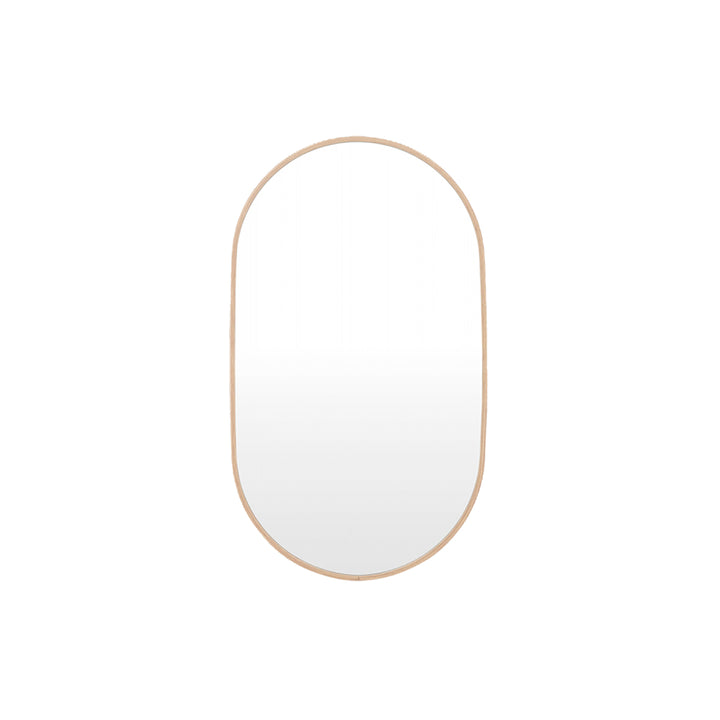 Simplicity Oval Mirror (Oak)