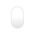 Simplicity Oval Mirror (Oak)