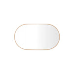 Simplicity Oval Mirror (Oak)