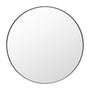 Simplicity Round Mirror (Black) - 100cm Diameter