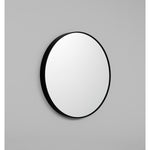 Simplicity Round Mirror (Black)