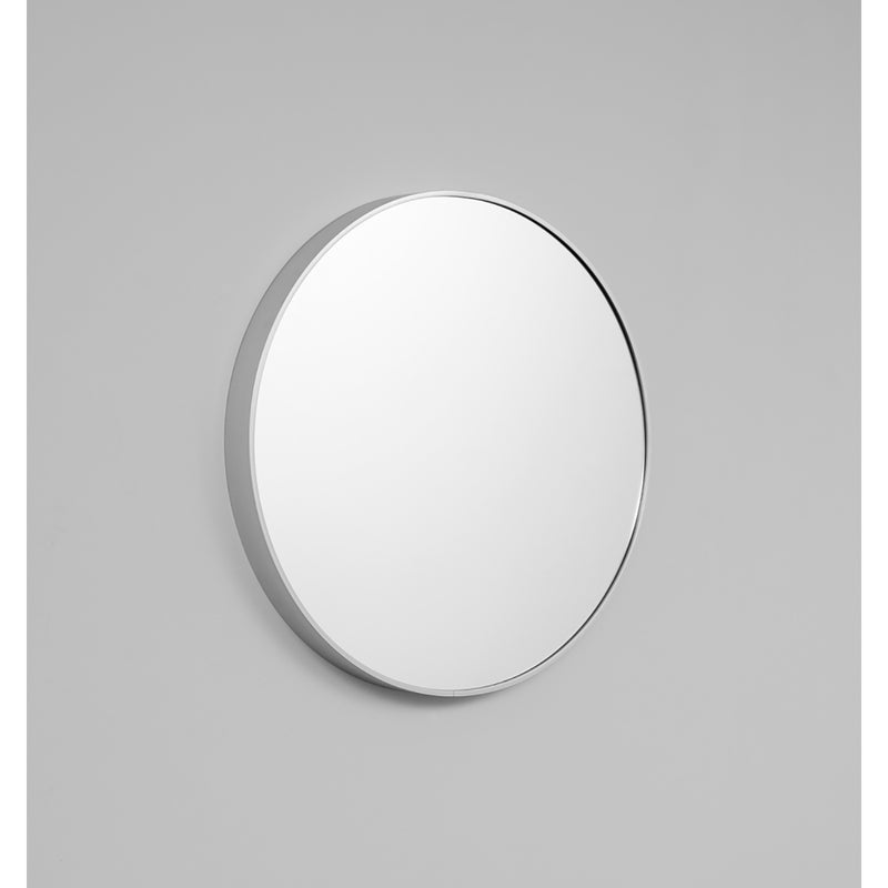 Simplicity Round Mirror (Silver)