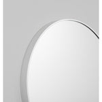 Simplicity Round Mirror (Silver)