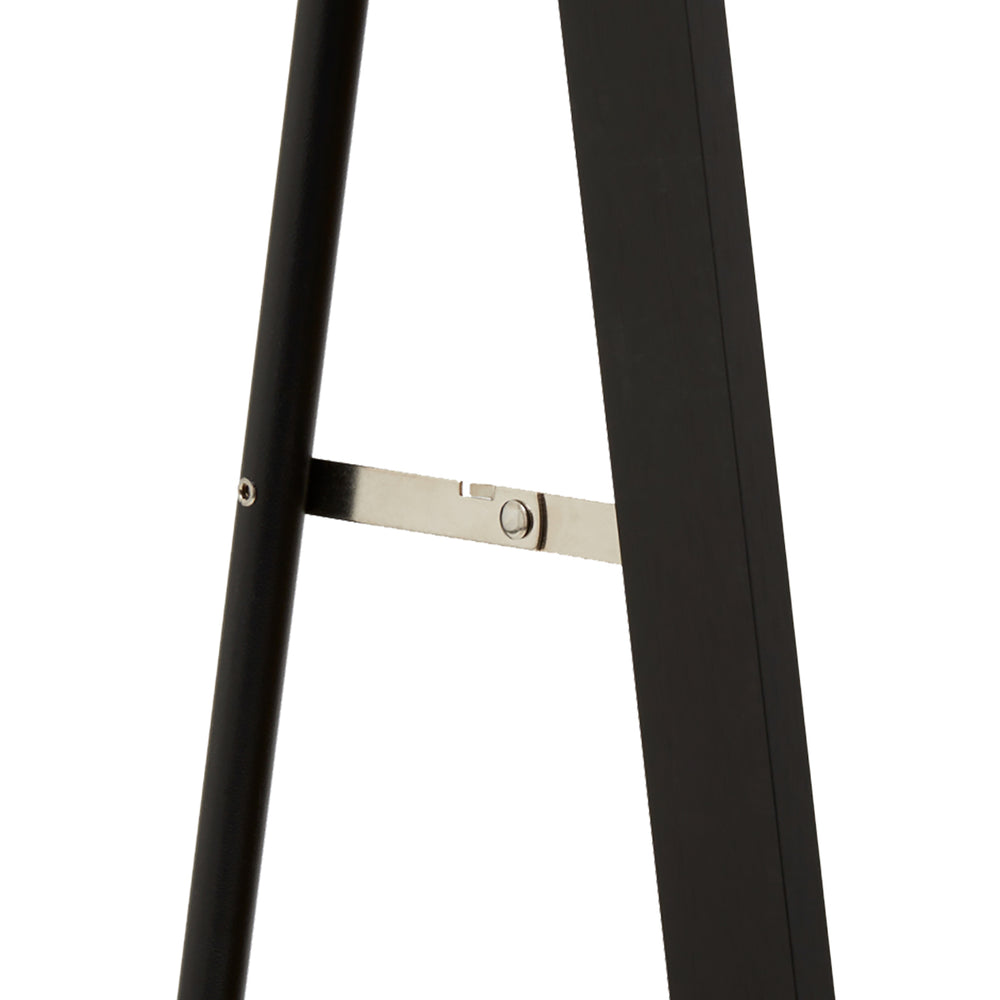 Simplicity Standing Arch Curve Mirror (Black)