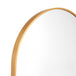Simplicity Standing Arch Curve Mirror (Gold)